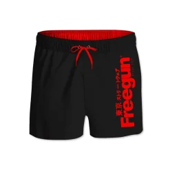 Boardshort Court garçon ceinture élastique Logo