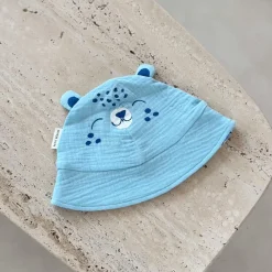 Bob bébé réversible en gaze de coton Gamboa