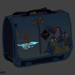 BODYPACK Cartable 38 cm recyclé Famille oiseau