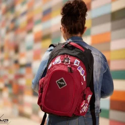 BODYPACK Sac à dos recyclé dos réglable Insta Rouge