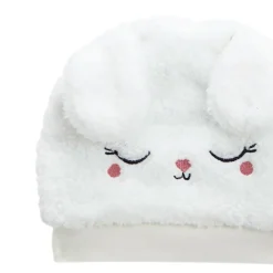 Bonnet bébé en sherpa + moufles Alaska