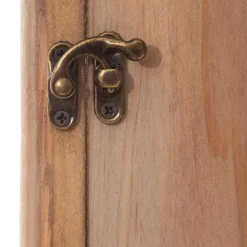 Boîte à clés rétro en bois