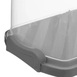 Boîte de Conservation Gâteaux Cake 36cm Gris