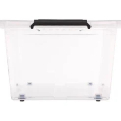 Boîte de Rangement à Clip N Box 40L Transparent