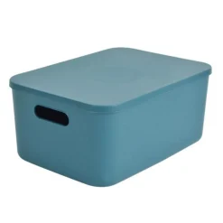 Boîte de Rangement Avec Couvercle Iris 10,5L Emeraude