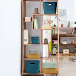 Boîte de Rangement Avec Couvercle Iris 15,5L Ocre