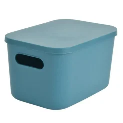 Boîte de Rangement Avec Couvercle Iris 4,5L Emeraude