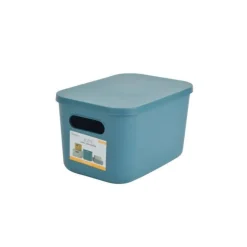 Boîte de Rangement Avec Couvercle Iris 4,5L Emeraude