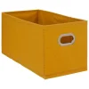 Boîte de Rangement Pliable Nell 15x31cm Moutarde