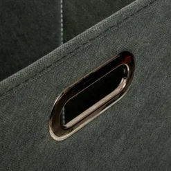 Boîte de Rangement Pliable Premium 31x31cm Kaki