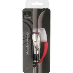 Bouchon Verseur en Inox Vin 8cm Argent
