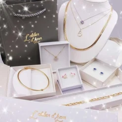 Boucles d'Oreilles Créoles 2 Ors Or Bicolore Jaune et Blanc