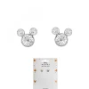 Boucles d'oreilles Disney ornées de Cristaux scintillants -Mickey