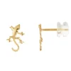 Boucles d'Oreilles Or Jaune Salamandre