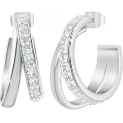 Boucles d'oreilles par SC Crystal ornées de Cristaux scintillants