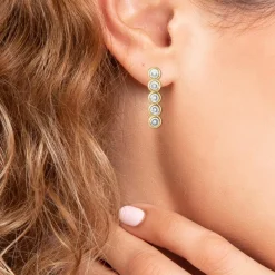 Boucles d'oreilles SC Bohème ornées de Cristaux scintillants