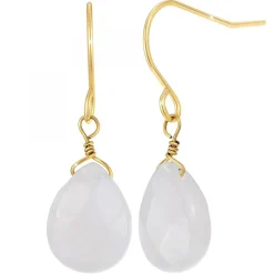 Boucles d'oreilles SC Bohème ornées de quartz rose