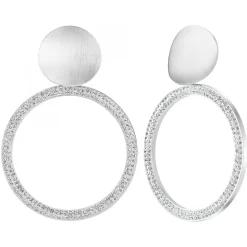 Boucles d'oreilles SC Crystal ornées de Cristaux scintillants