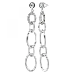 Boucles d'oreilles SC Crystal ornées de Cristaux scintillants