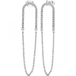 Boucles d'oreilles SC Crystal ornées de Zirconium