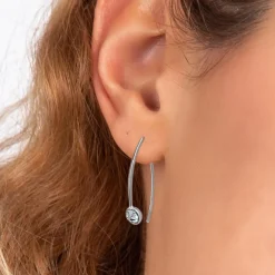 Boucles d'oreilles SC Crystal ornées de Zirconium