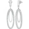 Boucles d'oreilles SC Crystal ornées de Cristaux scintillants