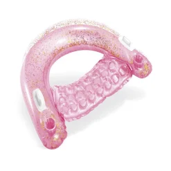Bouée gonflable chaise semi immergé Glitter