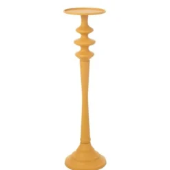 Bougeoir Rond Design Vicky 100cm Ocre