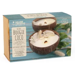 Bougie noix de coco à faire soi-même