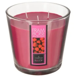 Bougie Parfumée Nina 500g Framboise