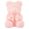 Bougie Parfumée Déco Ours 21cm Rose