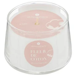 Bougie Parfumée en Verre Izor 110g Fleur de Coton