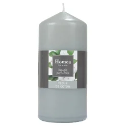 Bougie Pilier Essentiel II 15cm Fleur de Coton