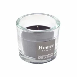 Bougie Verrine Parfumée Essentiel 9cm Bois de Cèdre