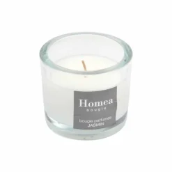 Bougie Verrine Parfumée Essentiel 9cm Jasmin