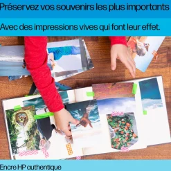 Bouteille d'encre HP 31 Cyan Authentique 70 ml (1VU26AE)