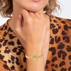 Bracelet arbre de vie en acier inoxydable par SC Bohème