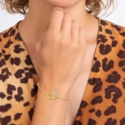 Bracelet coeur SC Bohème orné de Cristaux scintillants