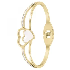 Bracelet coeurs par SC Bohème orné de Cristaux scintillants