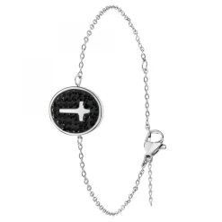 Bracelet en acier inoxydable par SC Bohème