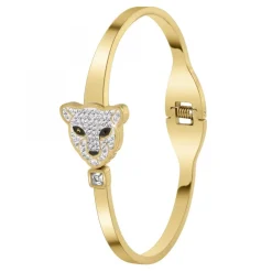 Bracelet félin par SC Bohème orné de Cristaux scintillants