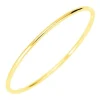 Bracelet Jonc Or Massif Jaune - Femme