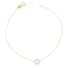 Bracelet Or et Perle Rose - Femme