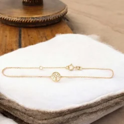 Bracelet Or Jaune - Arbre de Vie