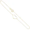 Bracelet Or Jaune - Motif Coeur - Femme