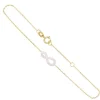 Bracelet Or Jaune et Diamants - Motif Infini Infinity - Femme