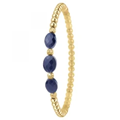 Bracelet par SC Bohème orné de pierres Lapis Lazuli
