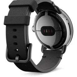 Bracelet Pixel Watch Cuir large noir