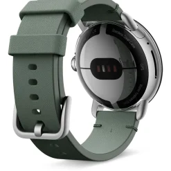 Bracelet Pixel Watch Cuir large vert