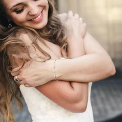 Bracelet SC Bohème orné de quartz blanc